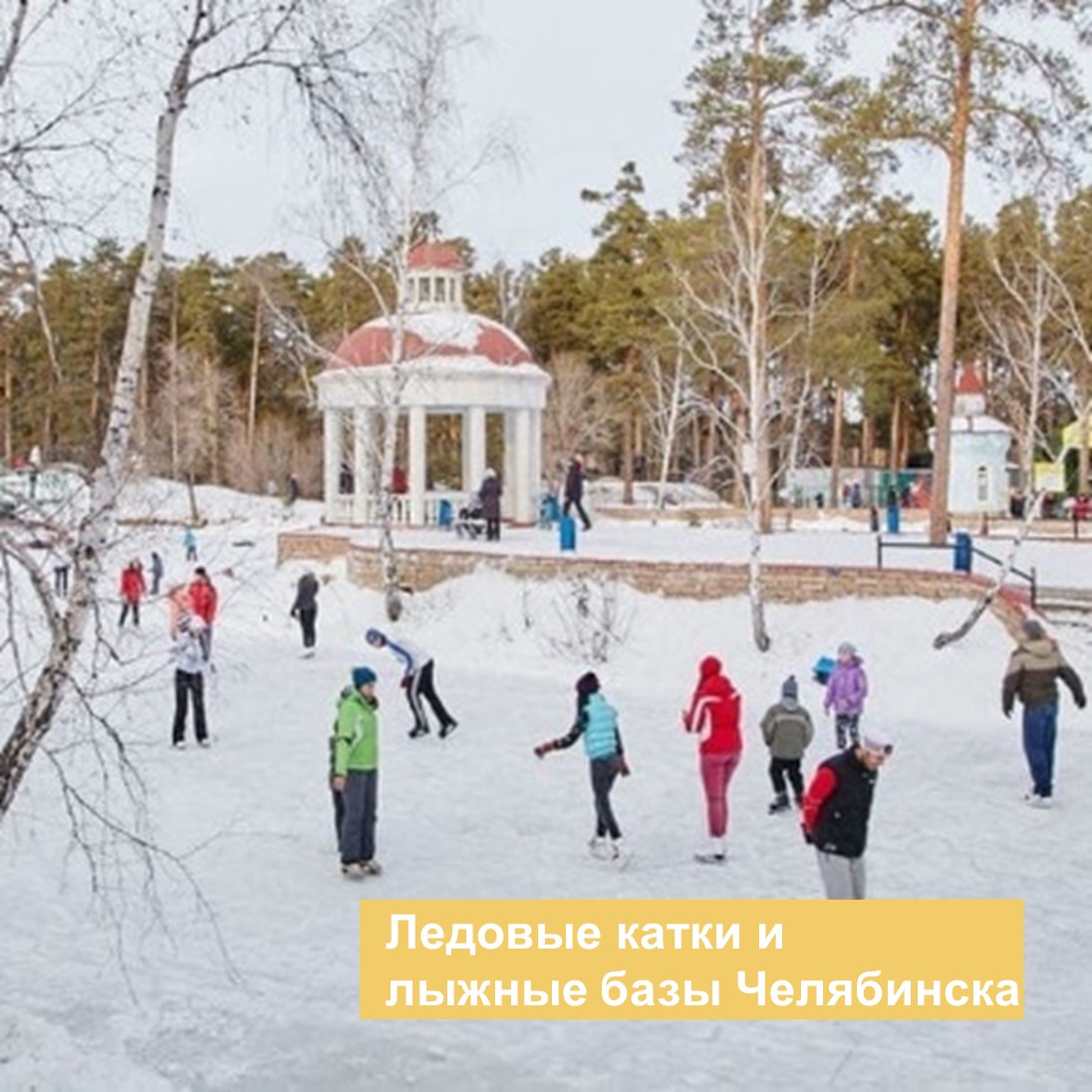 Ледовые катки и лыжные базы. Зима 2025-2026
